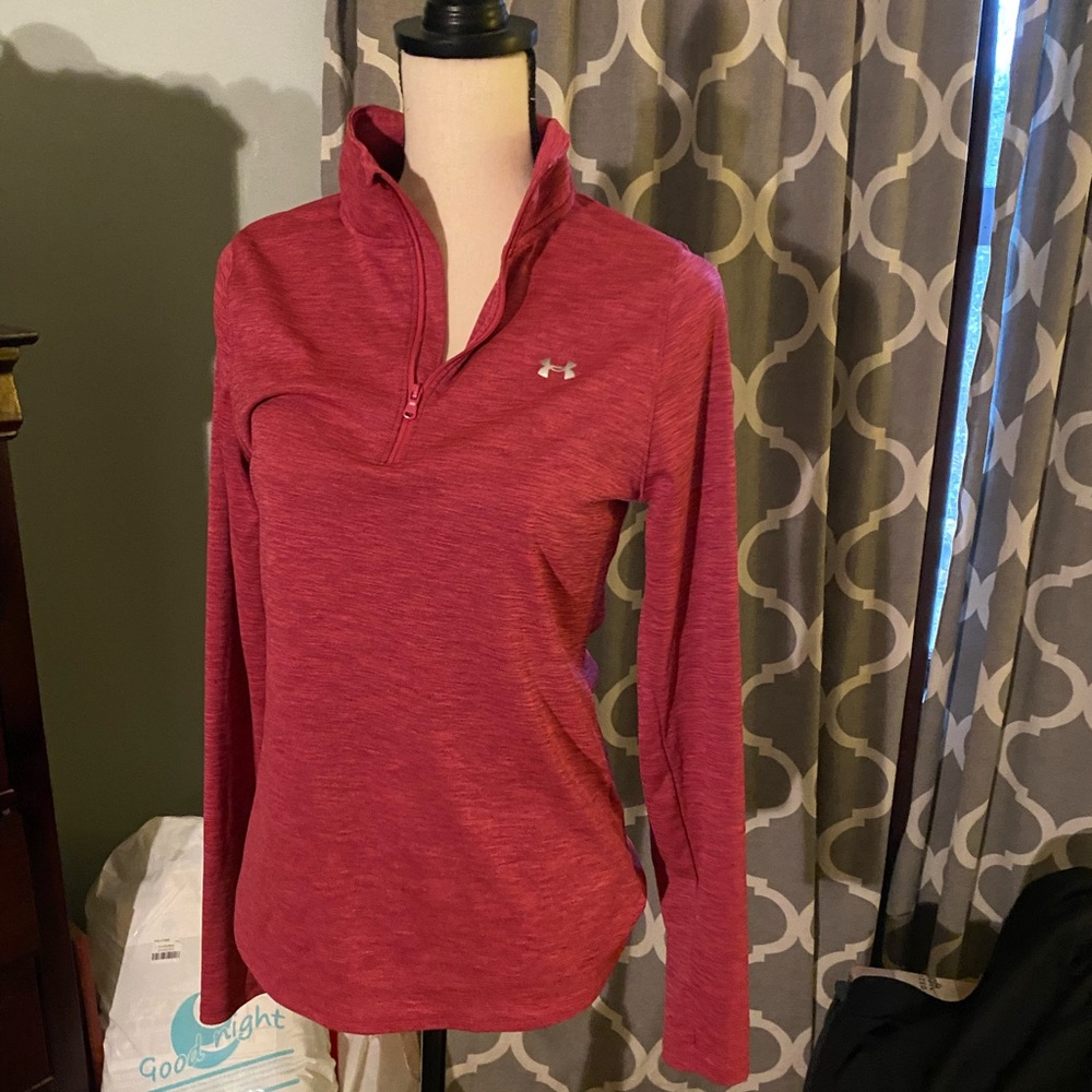 Under armour half zip